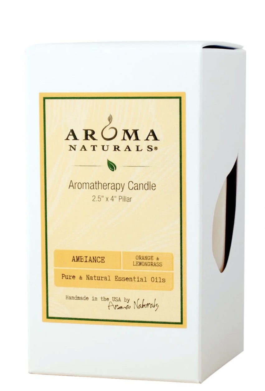 Aromanaturals Essential Pillar Candle - Ambiance